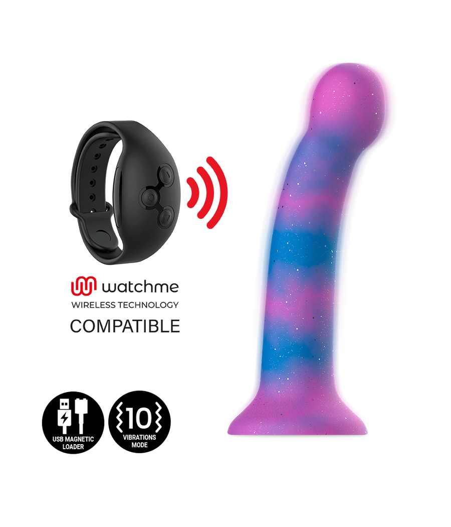 MYTHOLOGY - DION GALACTIC DILDO S - VIBRADOR COMPATIBLE CON WATCHME WIRELESS TECHNOLOGY