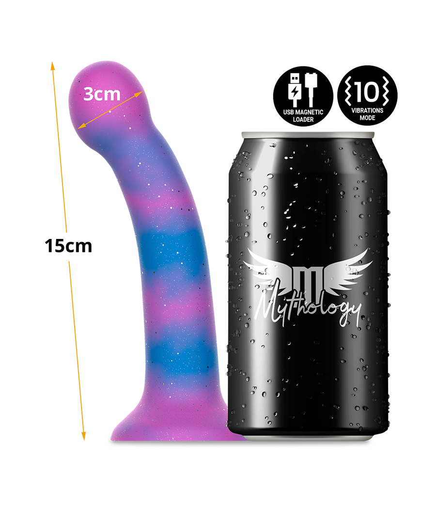 MYTHOLOGY - DION GALACTIC DILDO S - VIBRADOR COMPATIBLE CON WATCHME WIRELESS TECHNOLOGY