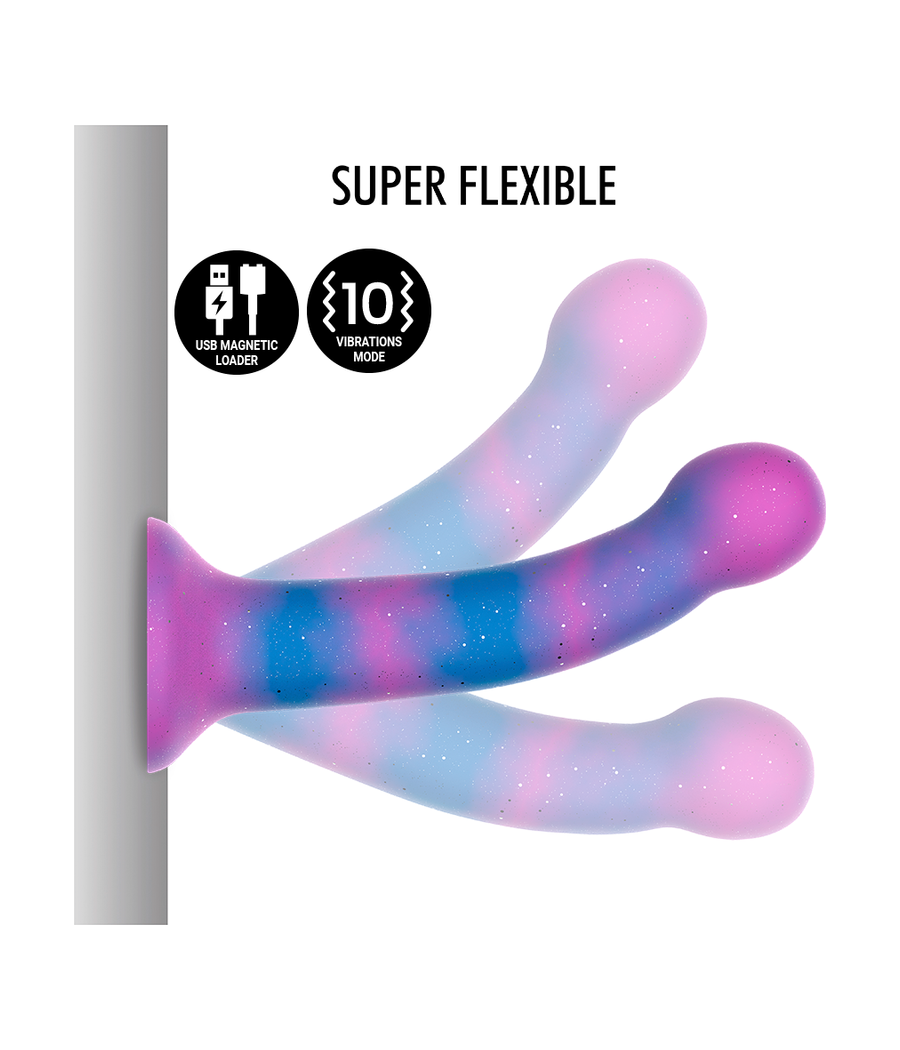 MYTHOLOGY - DION GALACTIC DILDO S - VIBRADOR COMPATIBLE CON WATCHME WIRELESS TECHNOLOGY
