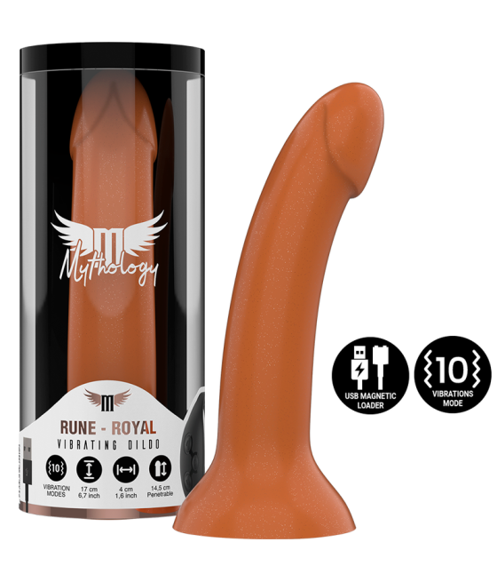 MYTHOLOGY - RUNE ROYAL DILDO M - VIBRADOR COMPATIBLE CON WATCHME WIRELESS TECHNOLOGY