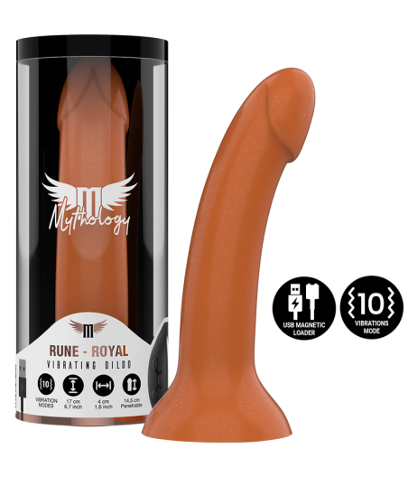 MYTHOLOGY - RUNE ROYAL DILDO M - VIBRATOR WATCHME WIRELESS TECHNOLOGY COMPATIBLE