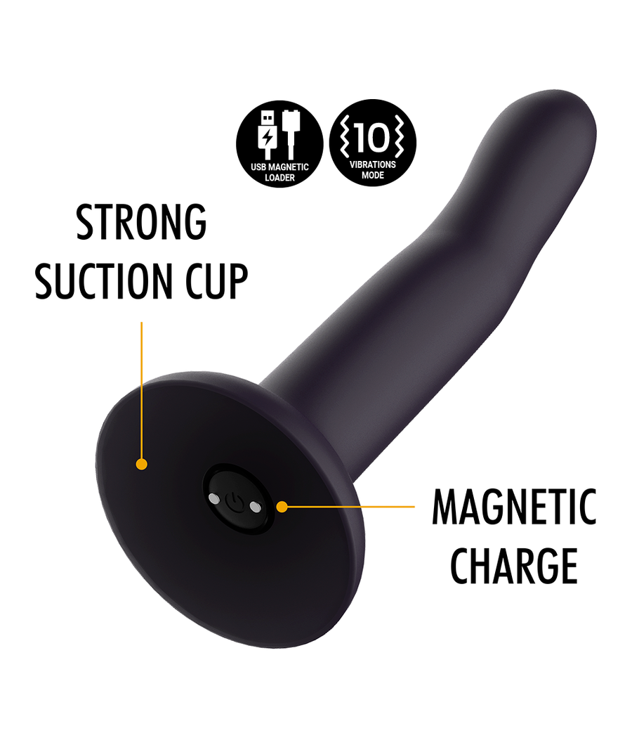 MYTHOLOGY DUMAN MYSTIC DILDO S - VIBRATOR WATCHME WIRELESS TECHNOLOGY COMPATIBLE