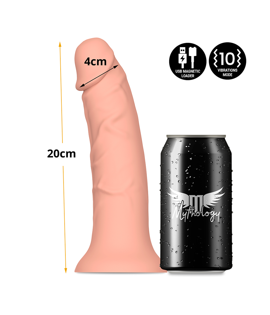 MYTHOLOGY - ASHER ORIGINAL DILDO M - VIBRATOR COMPATIBLE WITH WATCHME WIRELESS TECHNOLOGY