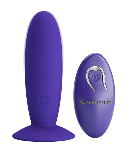 PRETTY LOVE - YOUTH PLUG VIBRATORE ANALE TELECOMANDO VIOLETTO