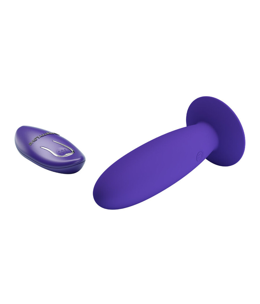 PRETTY LOVE - YOUTH PLUG VIBRATORE ANALE TELECOMANDO VIOLETTO