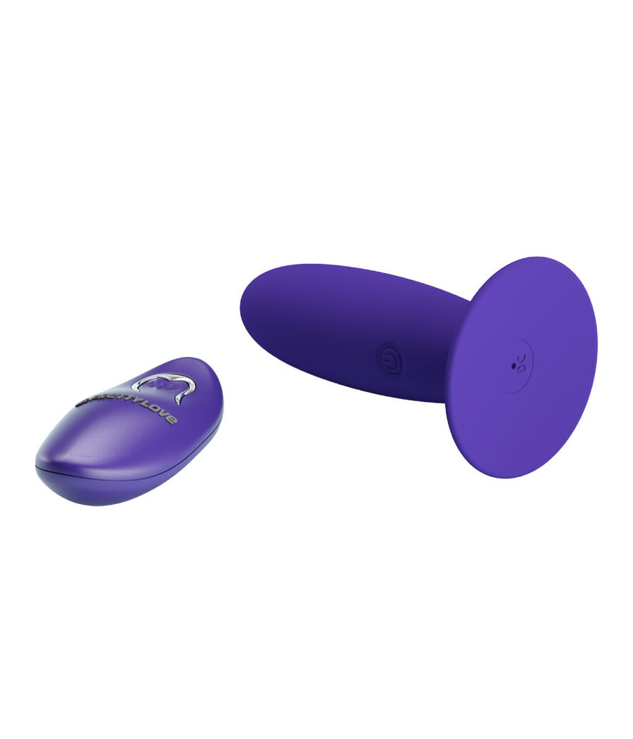 PRETTY LOVE - YOUTH PLUG ANAL VIBRADOR CONTROL REMOTO VIOLETA