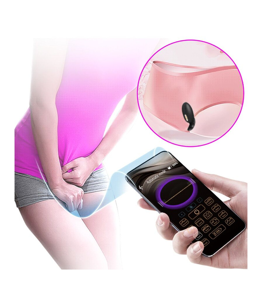 PRETTY LOVE - JEFFERSON APP CONTROLLED ANAL PLUG BLACK