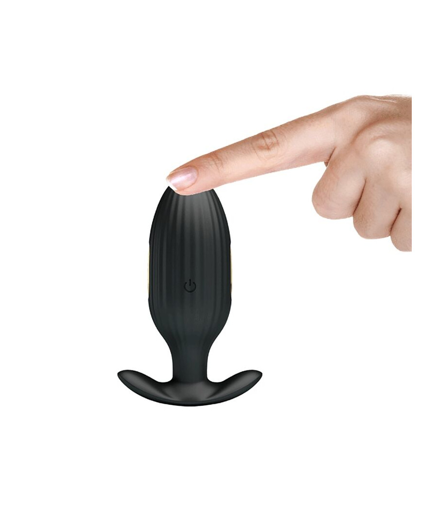 PRETTY LOVE - VIBRATEUR ANAL RECHARGEABLE KELLY PLUG NOIR