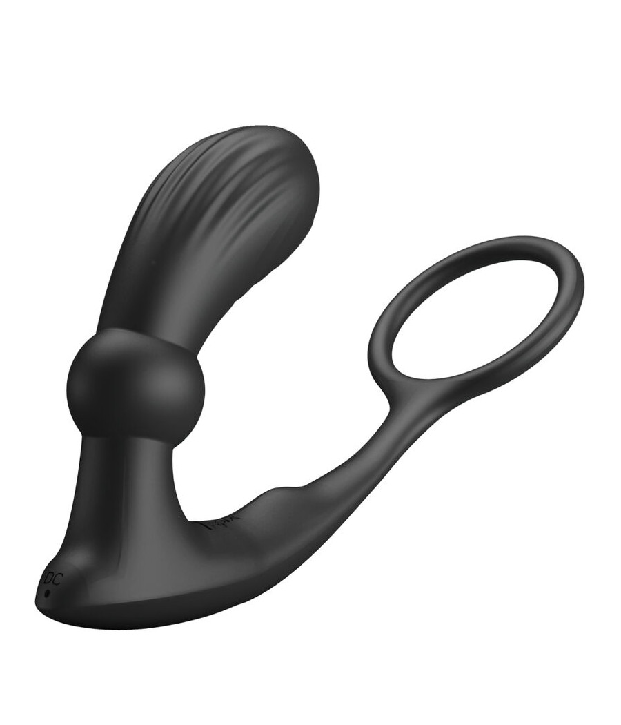 PRETTY LOVE - WARREN BLACK ANALRING & VIBRATOR