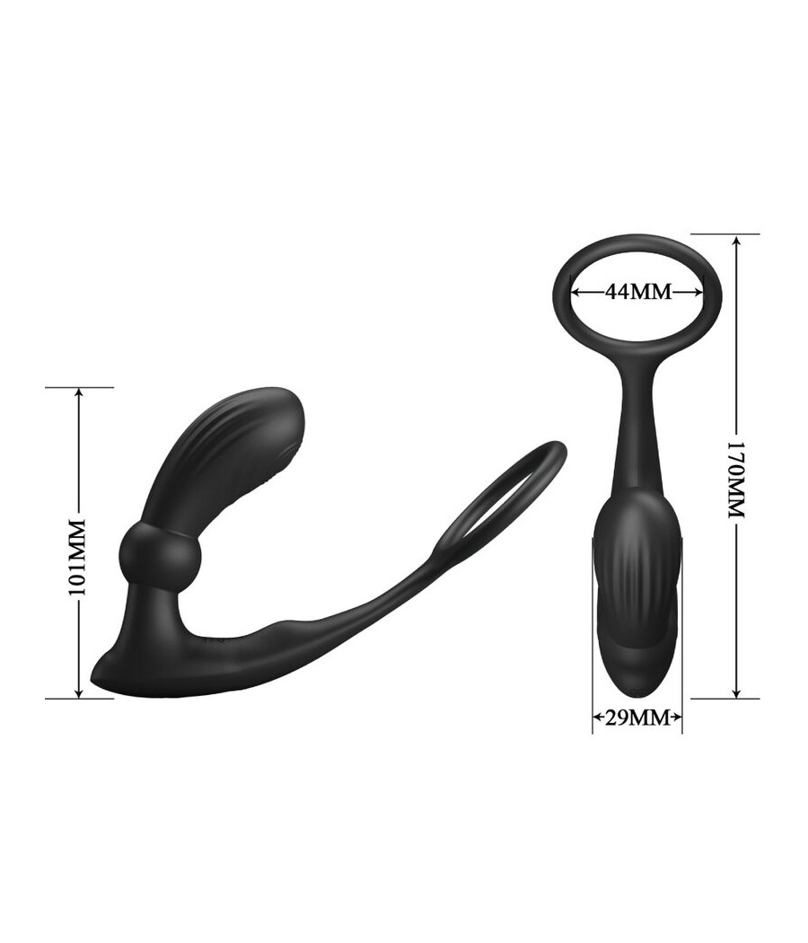 PRETTY LOVE - ANEL ANAL E VIBRADOR WARREN BLACK