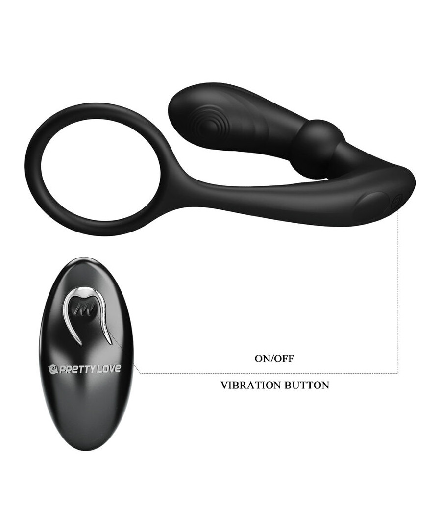 PRETTY LOVE - ANEL ANAL E VIBRADOR WARREN BLACK