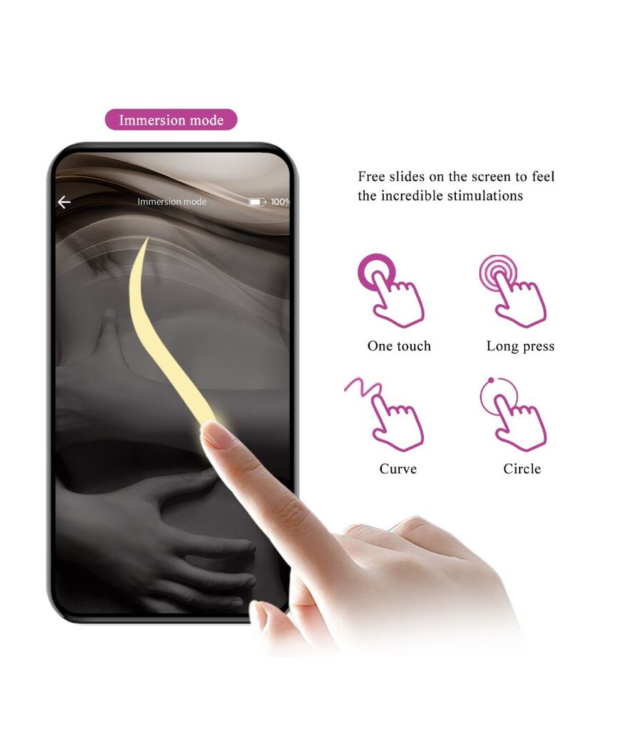 PRETTY LOVE - JEFFERSON APP CONTROLLED ANAL PLUG PURPLE