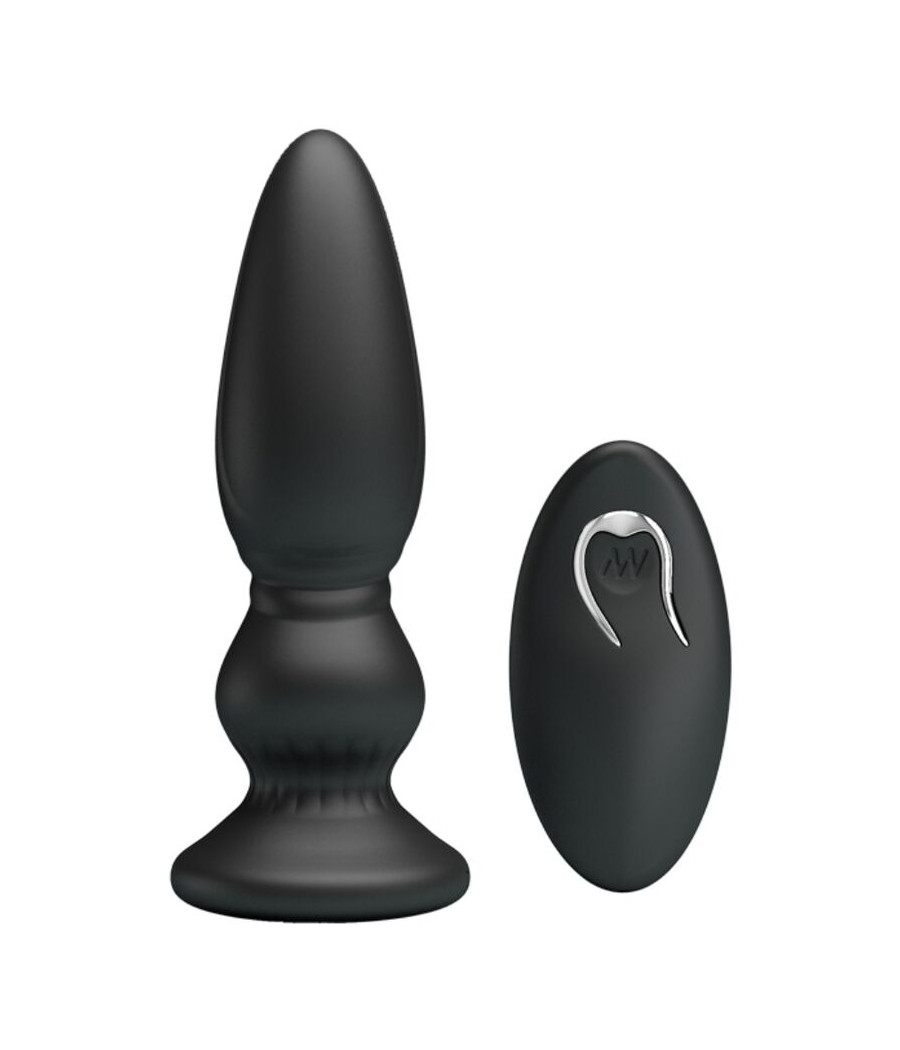 MR PLAY - VIBRADOR POTENTE CONTROL REMOTO ANAL PLUG NEGRO
