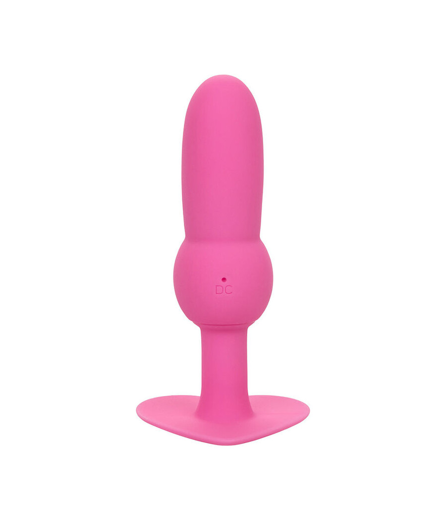 CALEXOTICS - FIRST TIME ANAL PLUG MIT PERLENSONDE 10 VIBRATIONEN ROSA