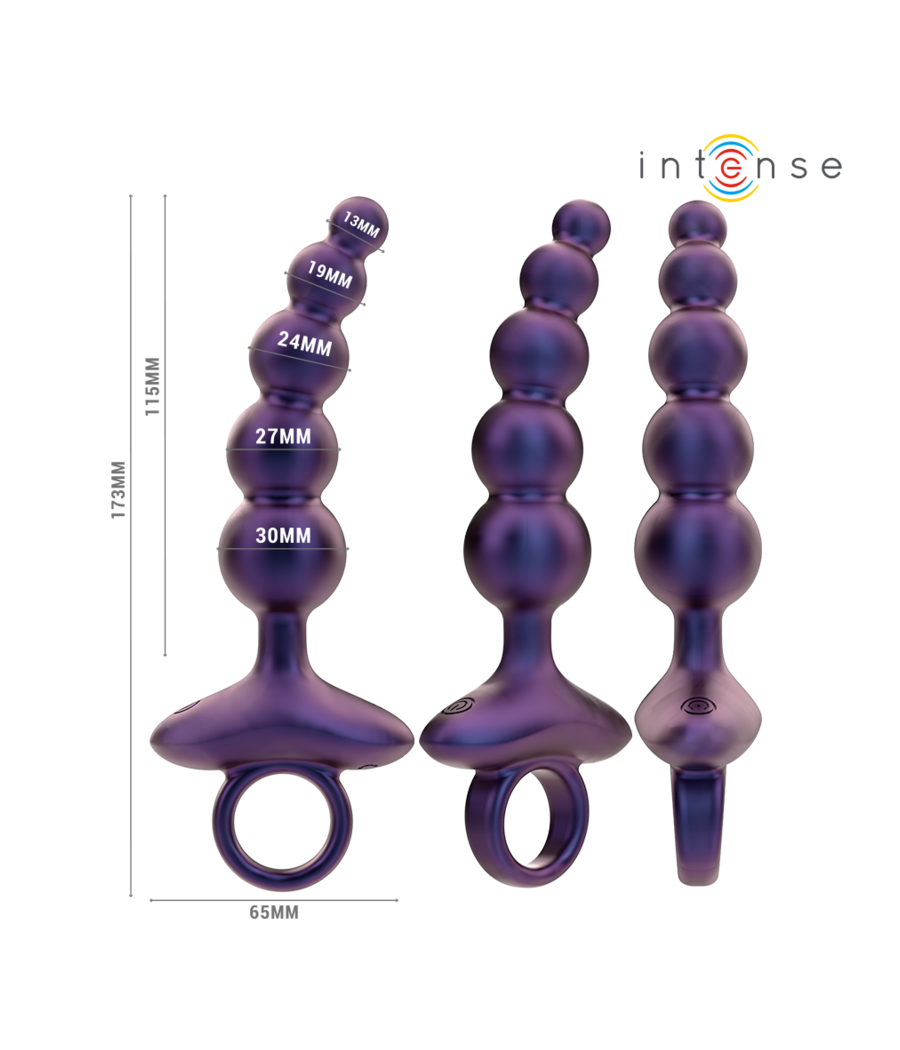 INTENSE - TITO VIBRATING ANAL PLUG MODEL 3 REMOTE CONTROL
