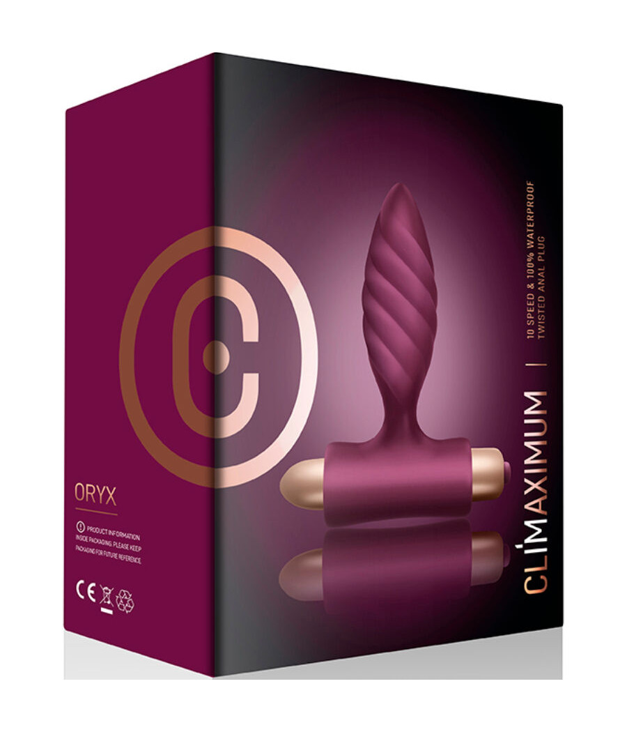 CLIMAXIMUM - PLUG ANAL TORCIDO ORYX
