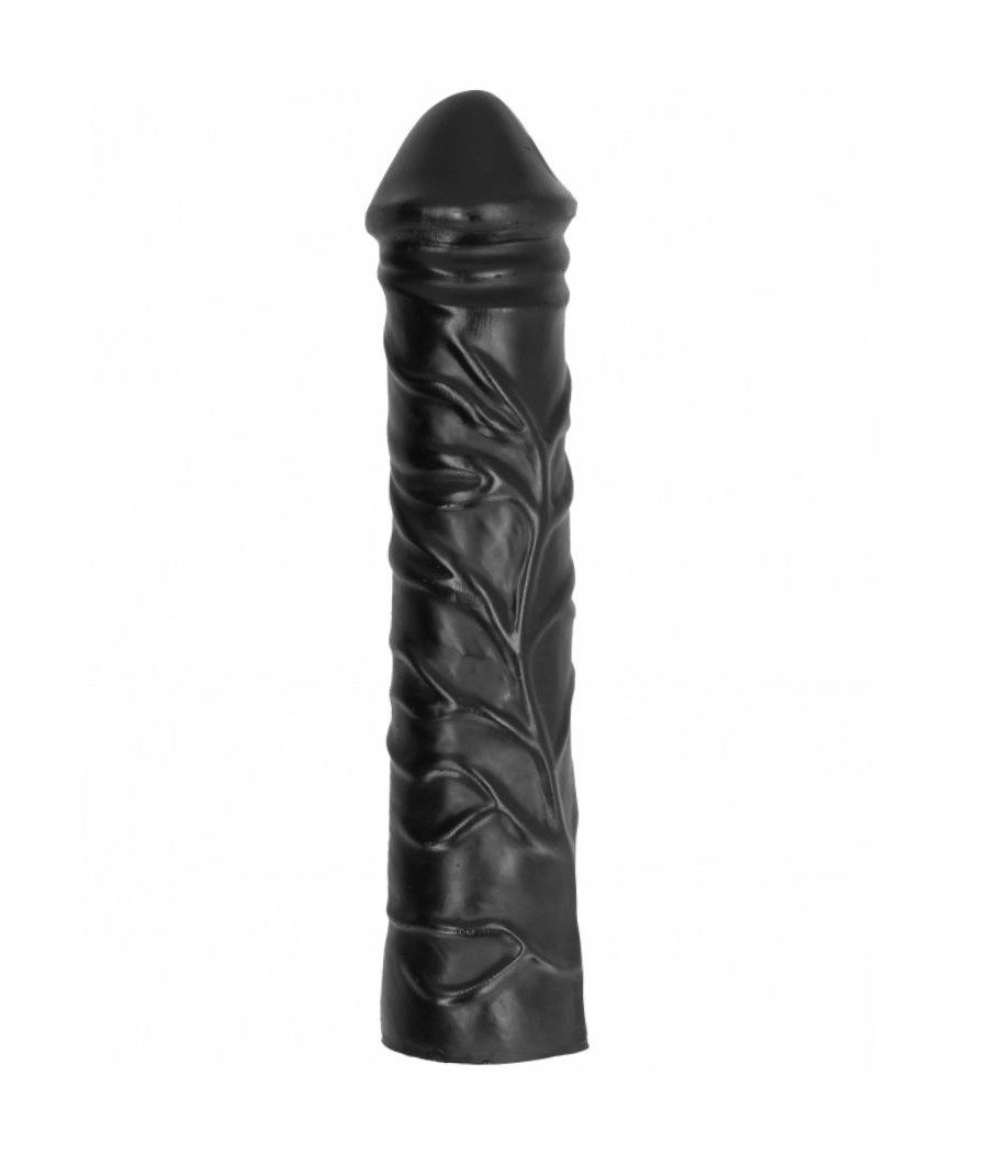 ALL BLACK - DILDO GIGANTE FISTING SUAVE 32 CM