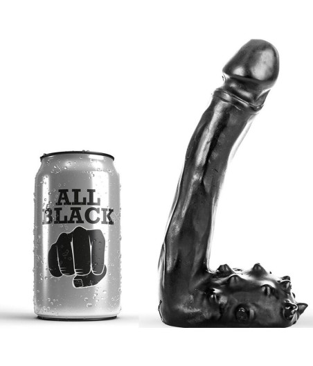 ALL BLACK - REALISTISCHER DILDO 19 CM