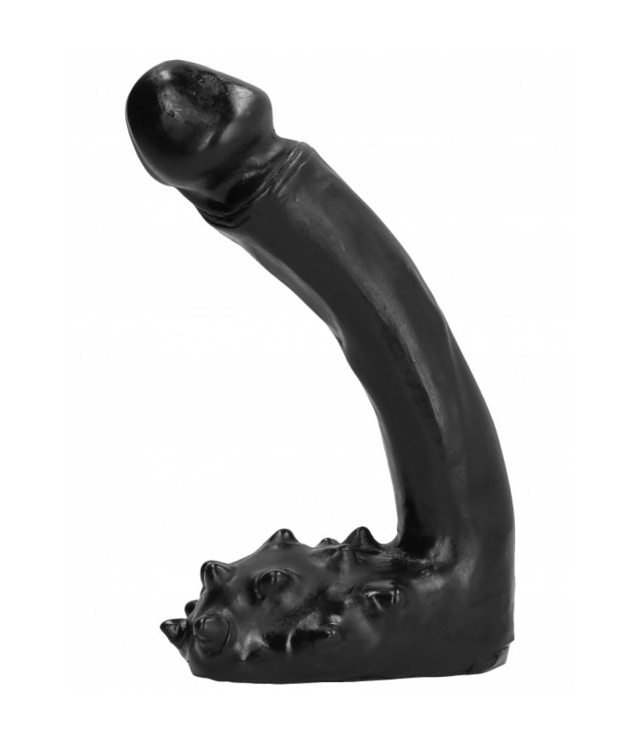 ALL BLACK - DILDO REALÍSTICO 19 CM