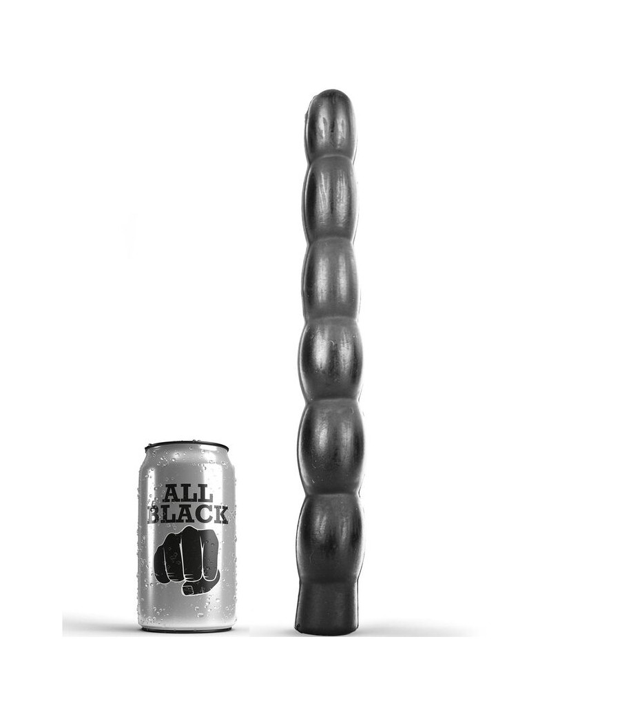 ALL BLACK - DILDO ANALE 32 CM