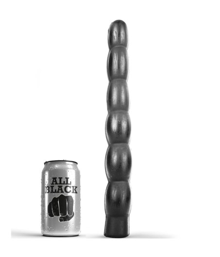 ALL BLACK - DILDO ANAL 32 CM