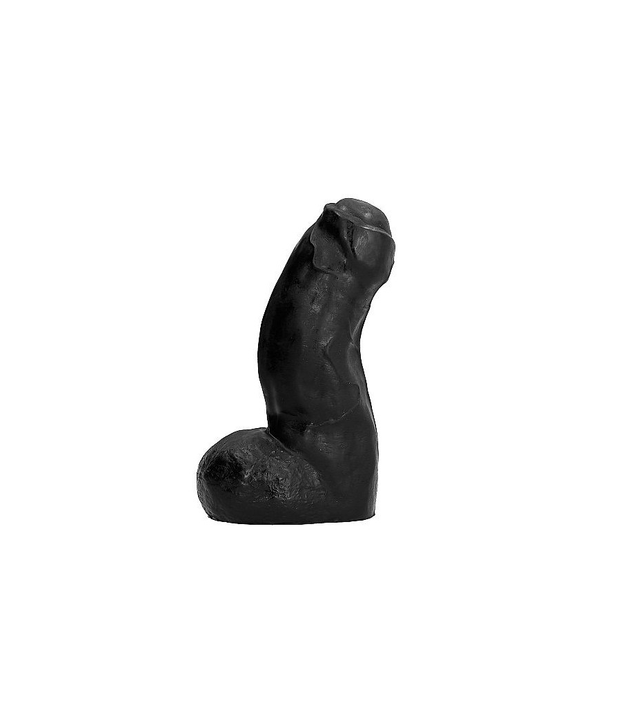 ALL BLACK - DONG NERO REALISTICO 17 CM