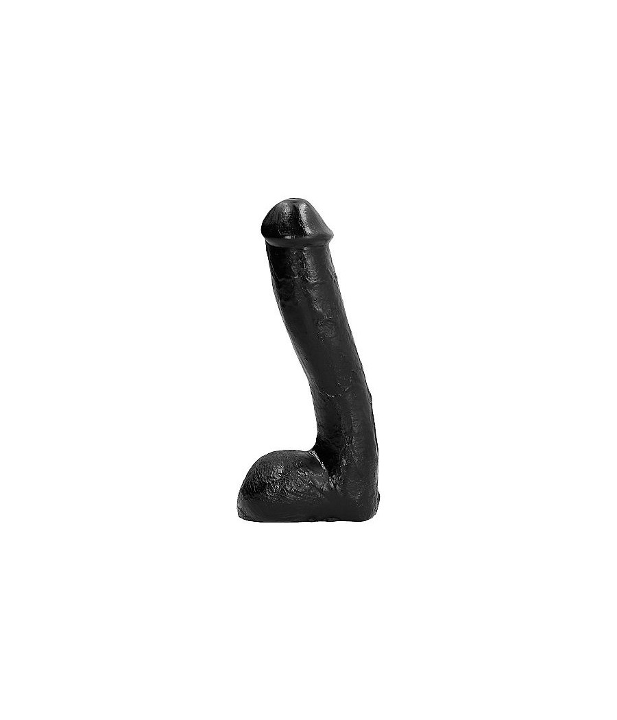 ALL BLACK - PENE REALÍSTICO ANAL 23 CM
