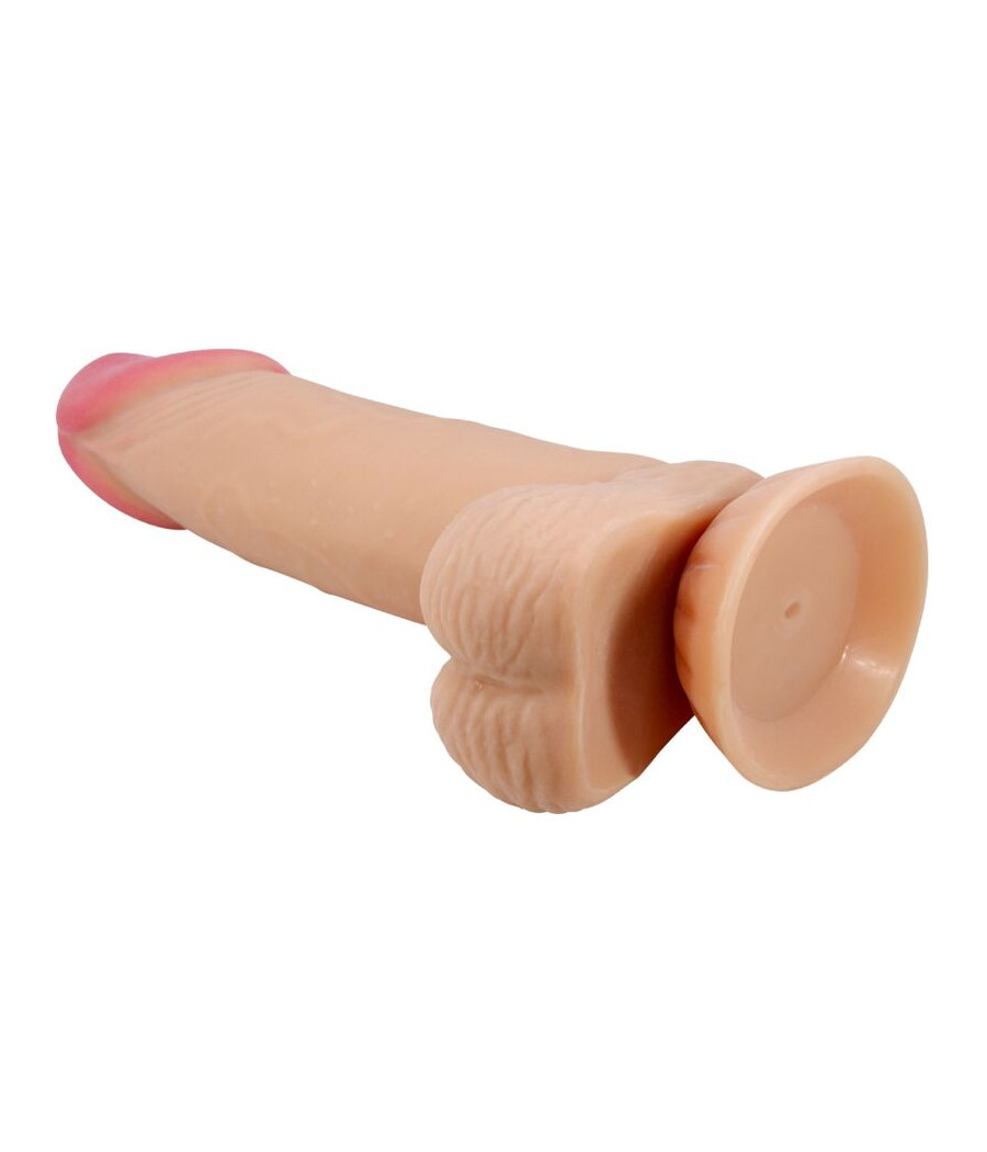 PRETTY LOVE - SÉRIE SLIDING SKIN DILDO REALÍSTICO COM VENTOSA DESLIZANTE PELE 19,4 CM