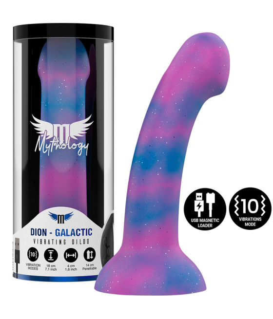 MYTHOLOGY - DION GALACTIC DILDO M - VIBRATORE WATCHME TECNOLOGIA WIRELESS COMPATIBILE