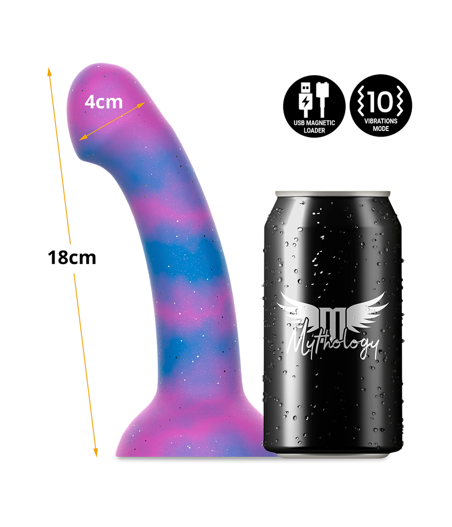 MYTHOLOGY - DION GALACTIC DILDO M - VIBRADOR COMPATIBLE CON WATCHME WIRELESS TECHNOLOGY