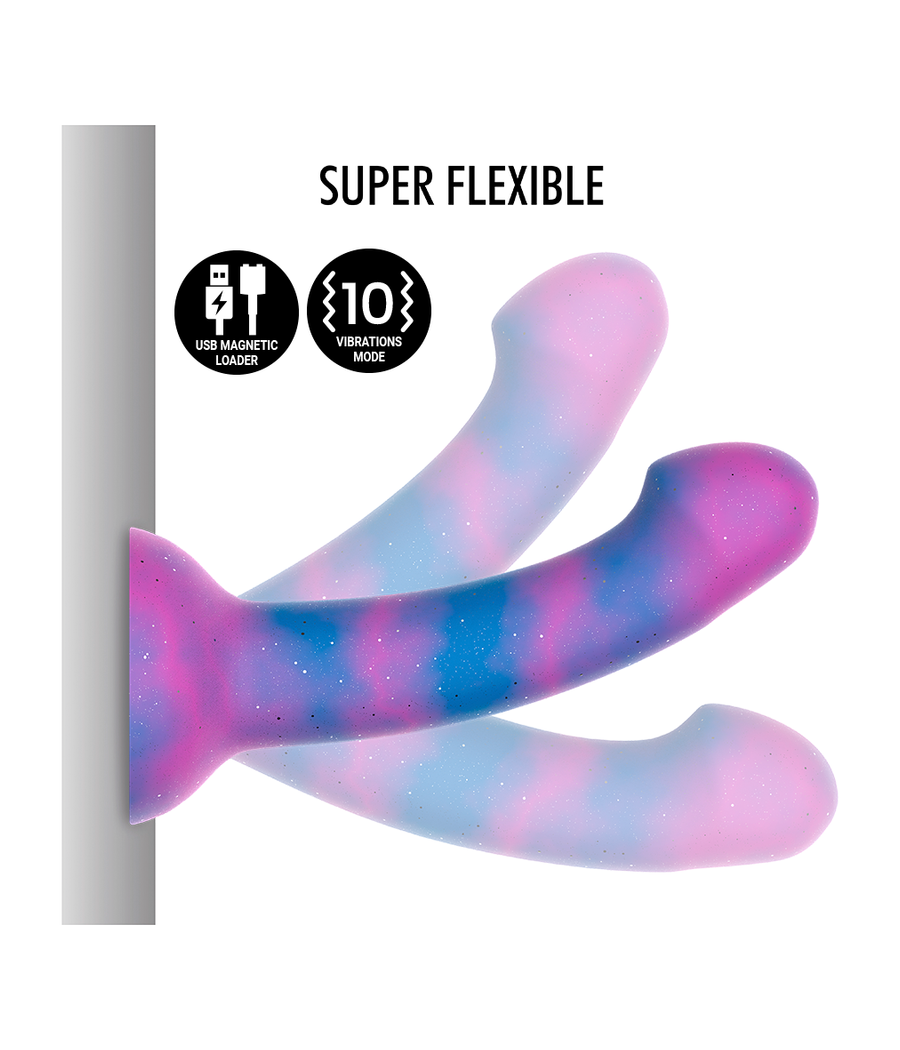 MYTHOLOGY - DION GALACTIC DILDO M - VIBRADOR COMPATIBLE CON WATCHME WIRELESS TECHNOLOGY