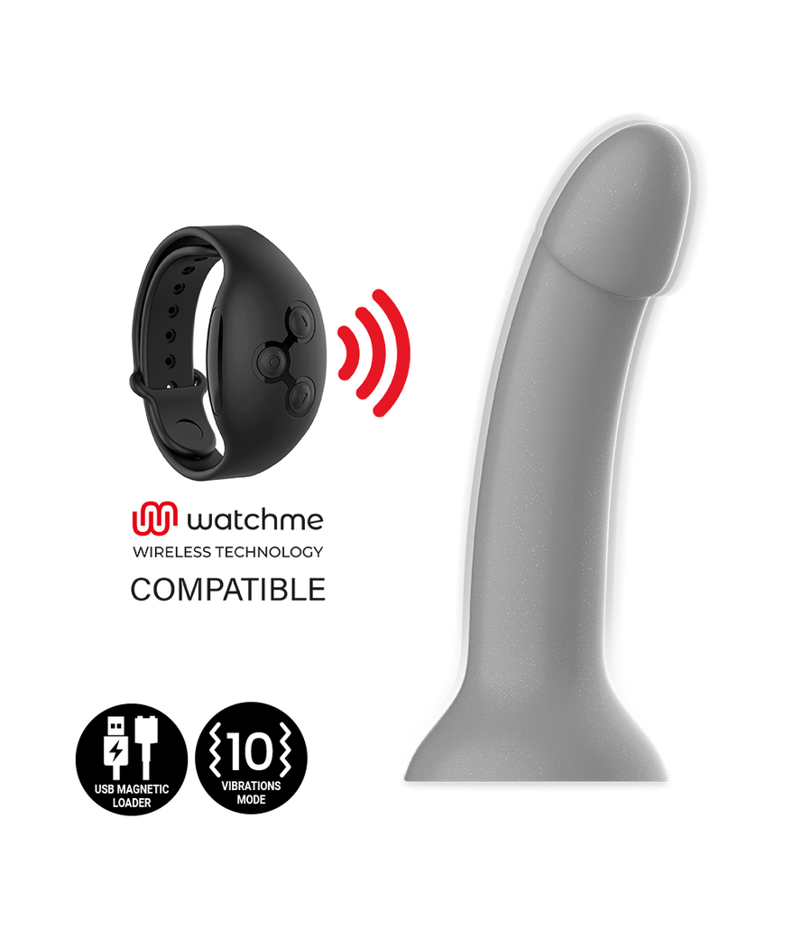 MYTHOLOGY - RUNE MAJESTIC DILDO S - VIBRADOR WATCHME TECNOLOGIA SEM FIO COMPATÍVEL