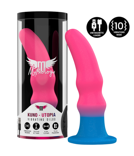 MYTHOLOGY - KUNO UTOPIA DILDO M - VIBRADOR COMPATÍVEL COM A TECNOLOGIA WATCHME WIRELESS