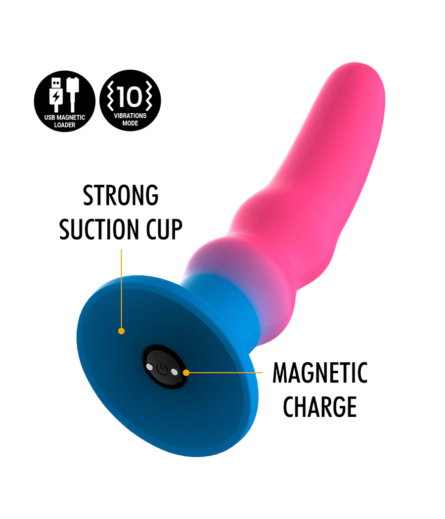 MYTHOLOGY - KUNO UTOPIA DILDO M - VIBRADOR COMPATÍVEL COM A TECNOLOGIA WATCHME WIRELESS