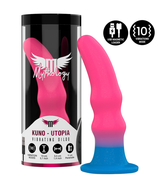 MYTHOLOGY - KUNO UTOPIA DILDO S - VIBRADOR COMPATIBLE CON WATCHME WIRELESS TECHNOLOGY
