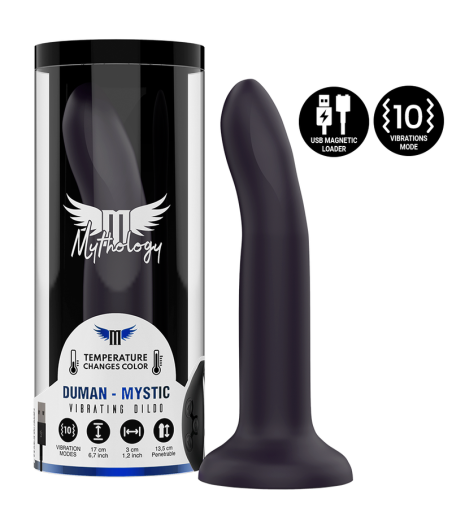 MYTHOLOGY - DUMAN MYSTIC DILDO M - VIBRATOR COMPATIBLE WITH WATCHME WIRELESS TECHNOLOGY