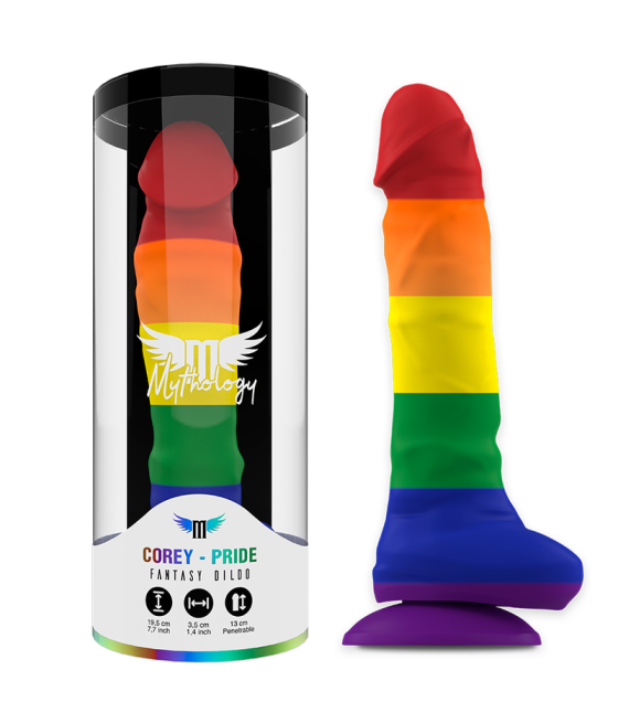 MYTHOLOGY - COREY PRIDE DILDO L