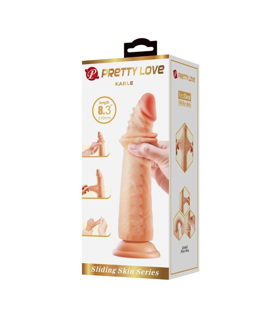 PRETTY LOVE - KABLE SUPER REALISTISCHER PENIS 21 CM FLEISCH