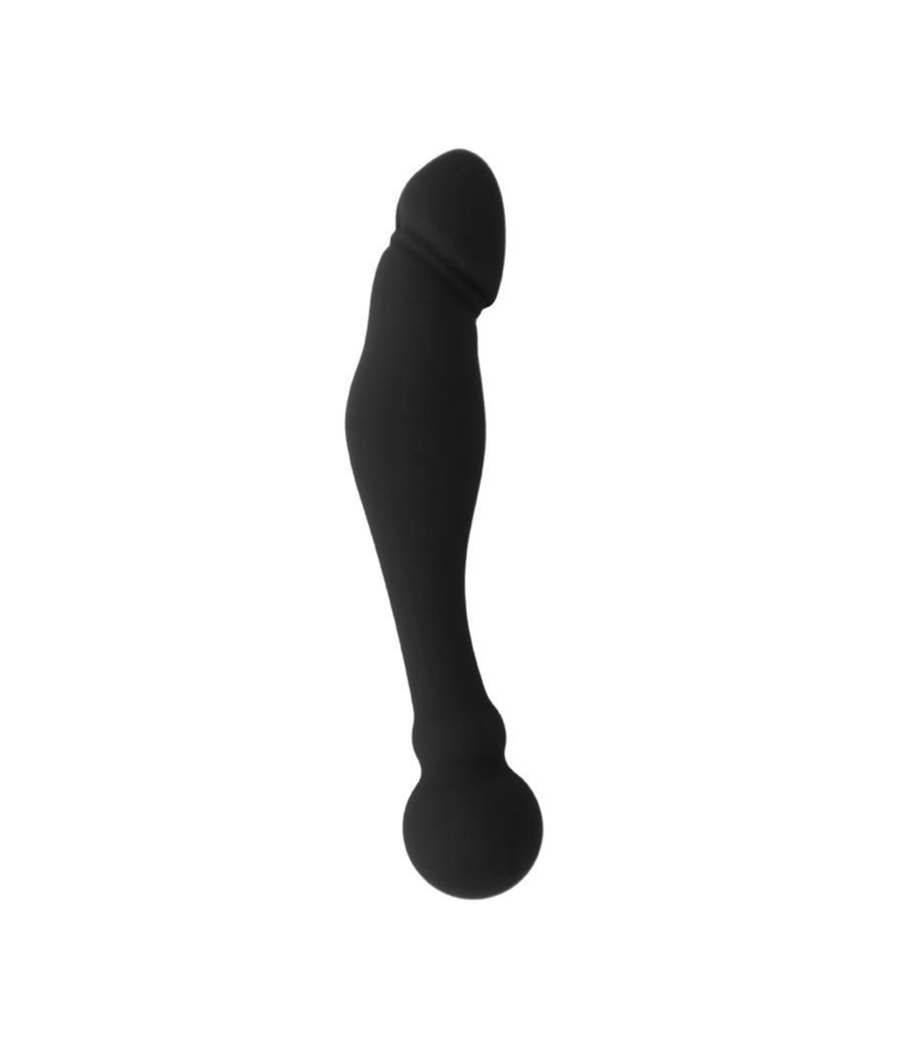 BLACK&SILVER - KARL G-PUNKT-STIMULIERENDER DILDO 18 CM