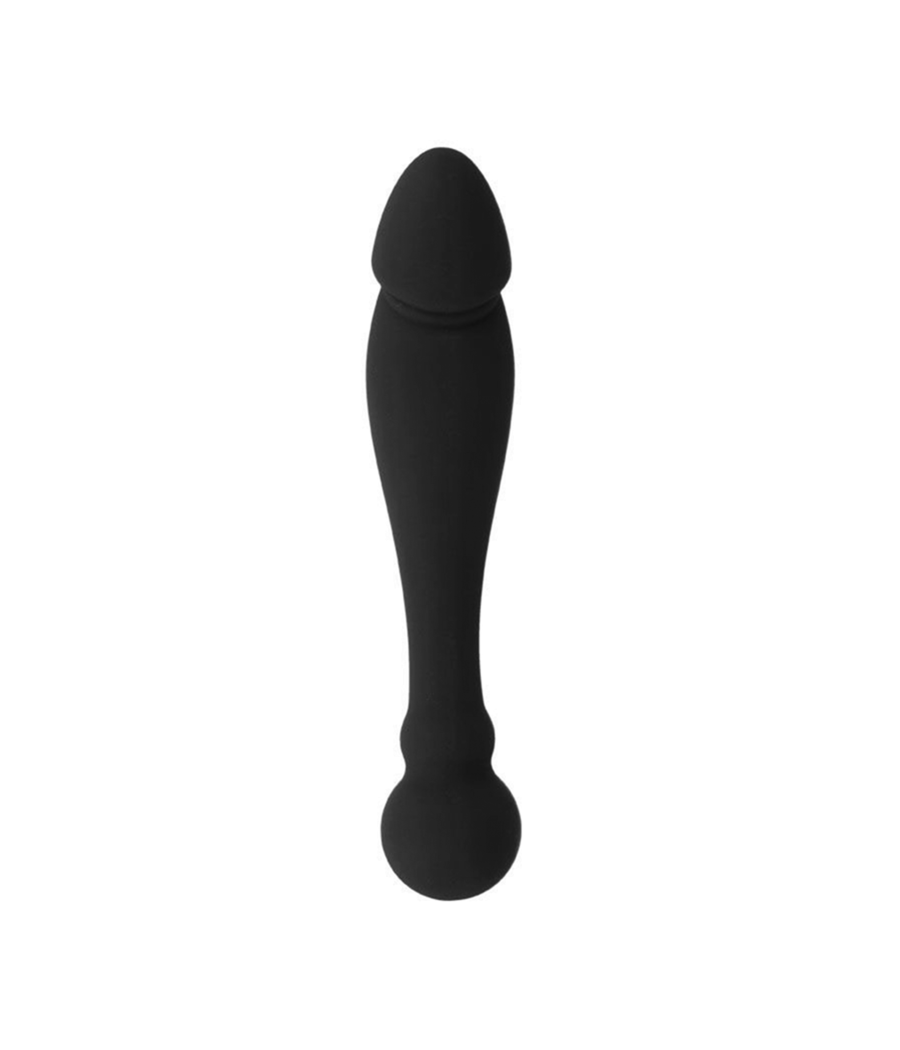 BLACK&SILVER - KARL G-PUNKT-STIMULIERENDER DILDO 18 CM