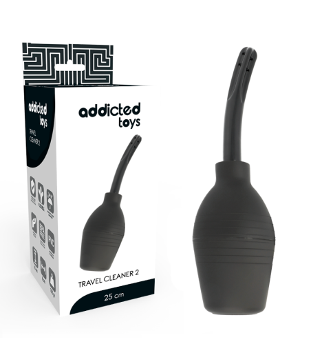 ADDICTED TOYS - SQUEEZE PERA LIMPIEZA ANAL NEGRO