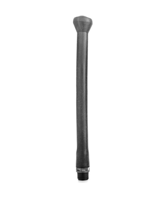 ALL BLACK - SHOWER ANAL SILICONE SISTEMA STOPPER 27 CM
