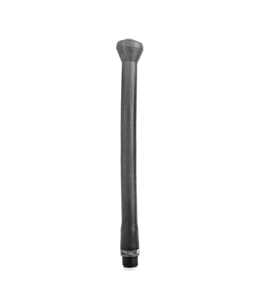 ALL BLACK - DOCCIA ANALE IN SILICONE SISTEMA STOPPER 27 CM