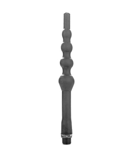 ALL BLACK - PERLENDUSCHE ANAL SILIKON 27 CM