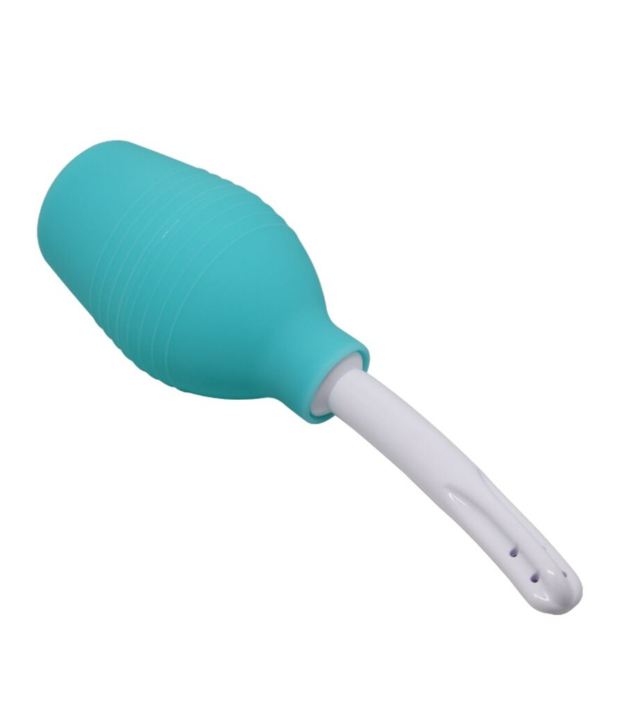 MR PLAY - CHUVEIRO DE BORRACHA ANAL PEAR AZUL