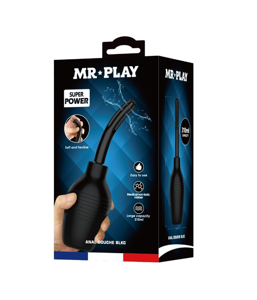 MR PLAY - ANAL-DUSCHE BLKC SUPER POWER SCHWARZ