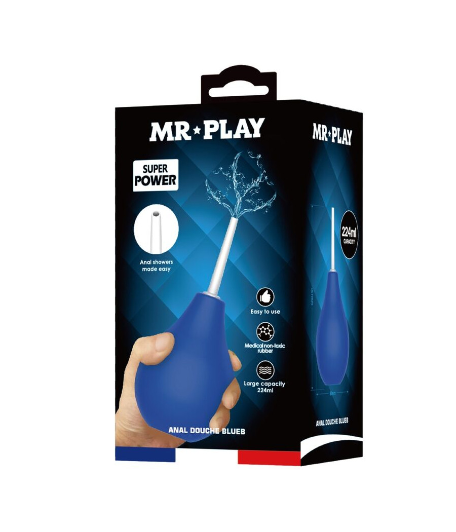 MR PLAY - DOCCIA ANALE BLUEB SUPER POWER BLUE