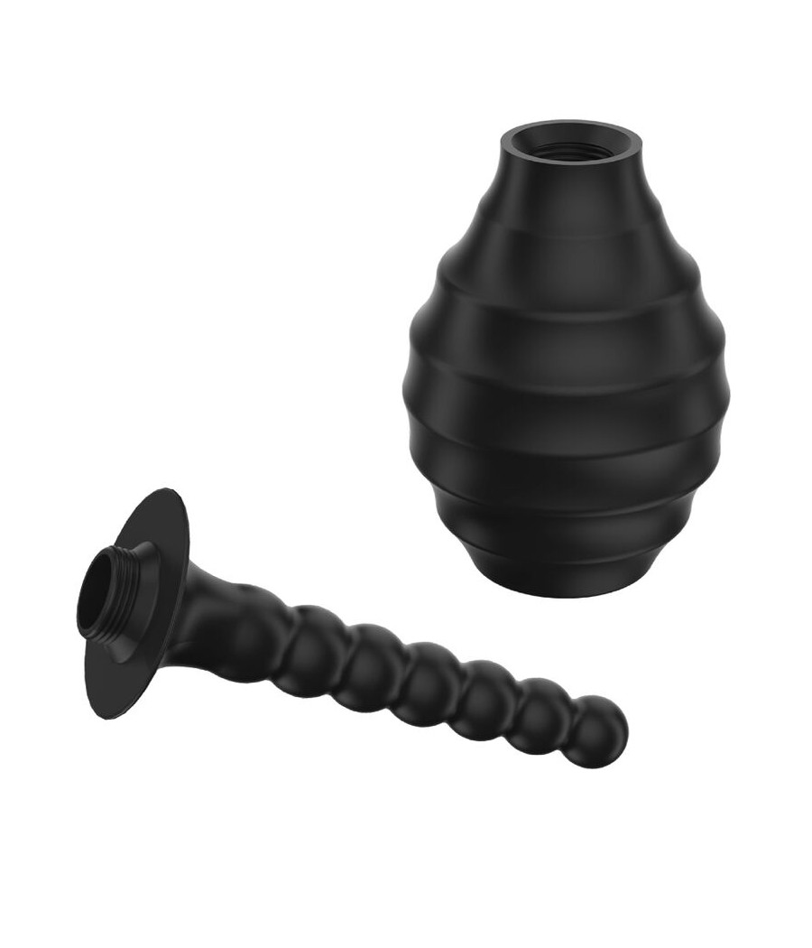 MR PLAY - DUCHA ANAL BLKM7 SUPER POWER NEGRO