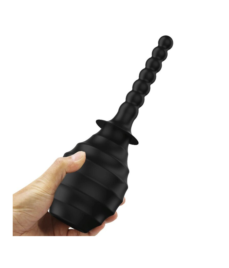 MR PLAY - PLUGUE ANAL DE CONTROLE REMOTO VIBRADOR PODEROSO PRETO