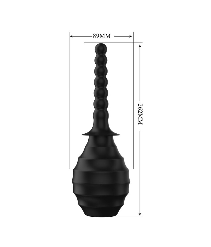 MR PLAY - DUCHA ANAL BLKM7 SUPER POWER NEGRO